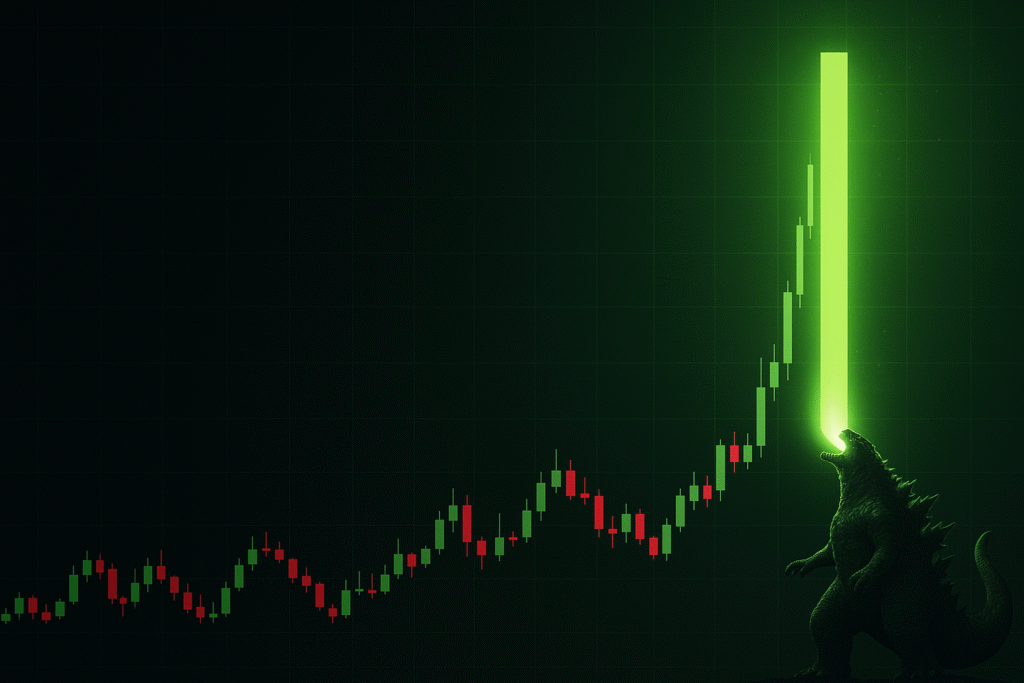 What is a Godzilla Candle in Bitcoin?